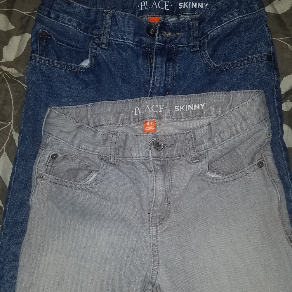 Lot of 2 boys skinny jeans